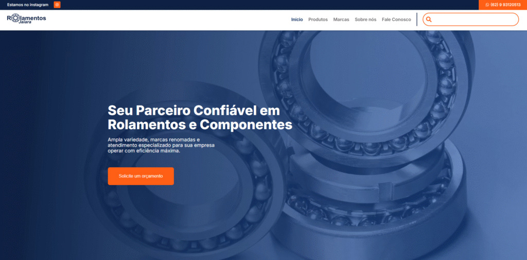 Site Jaiara Rolamentos