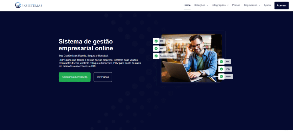 Site PkSistemas